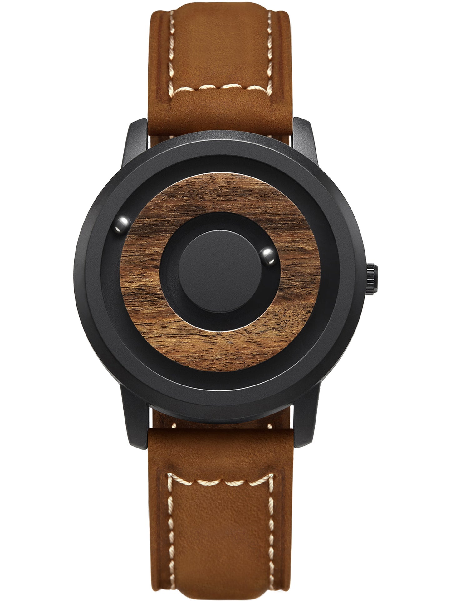 EUTOUR Magnetic Wooden Watch E019A