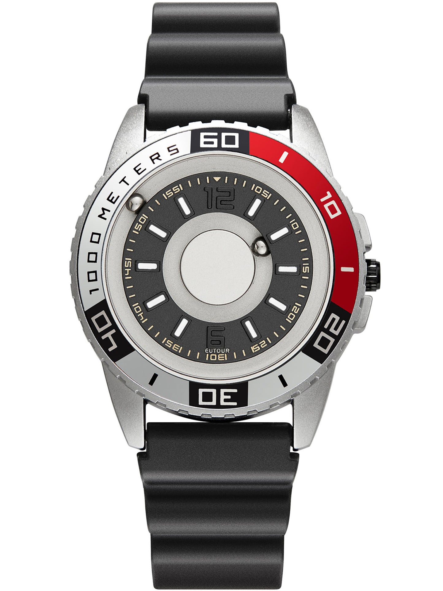 EUTOUR Mens Magnetic Sports Wrist Watch E025