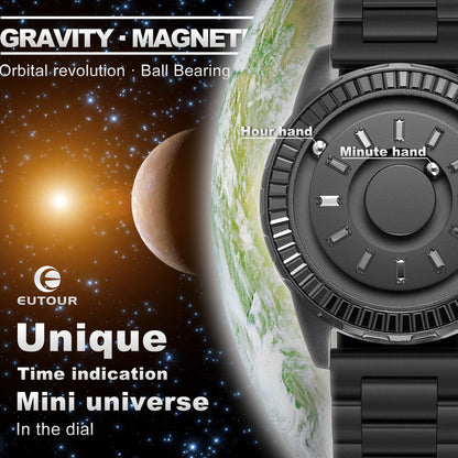 EUTOUR Relojes magnéticos de cuarzo elegantes E048